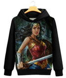 The Wonder Woman Unisex Hoodies