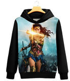 The Wonder Woman Unisex Hoodies