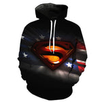 The Superman Unisex Hoodies